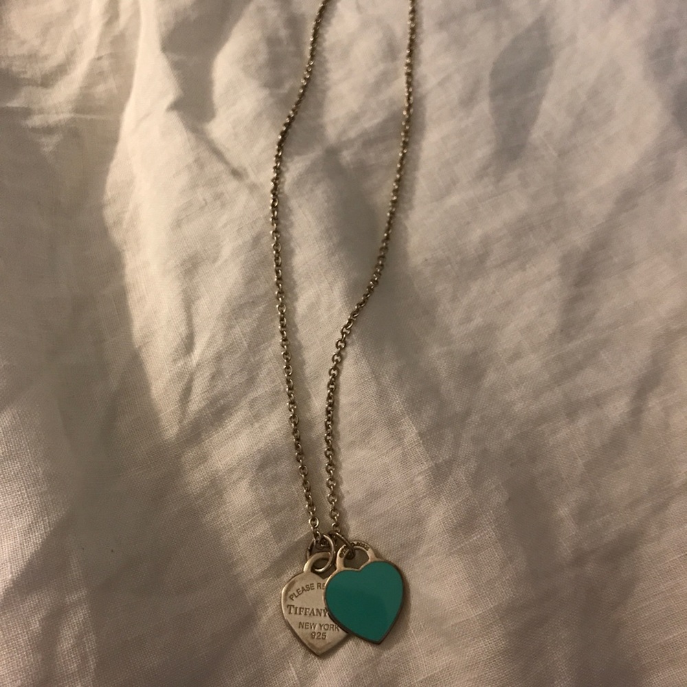 Tiffany & Co. heart necklace sterling silver